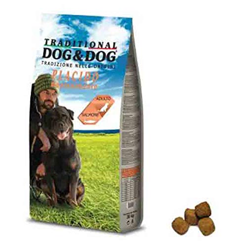 Gheda Hundefutter für Hunde und Hunde, Lachs, 20 kg Gheda Hundefutter für Hunde und Hunde, Lachs, 20 kg von Gheda