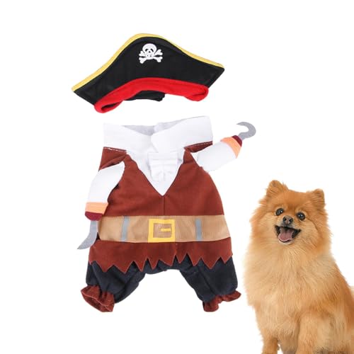 Halloween Day Pet Costumes | Halloween Scary Cosplay Clothings for Small Dogs | Pet Costume Accessories for Photo Props, Festival Parade, Halloween Party, Halloween Travel Ghirting von Ghirting