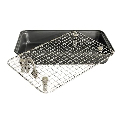 Bunny Litter Box, Removable Box, Reusable Training Pan Cage, Stainless Steel Potty Trainer, 11.81x7.87x1.77 Inches, Animal Litter for Small and Medium Animals Bunny Litter Box, Removable Box, Reusable Training Pan Cage, Stainless Steel Potty Trainer, 11.81x7.87x1.77 Inches, Animal Litter for Small and Medium Animals von Ghjkldha