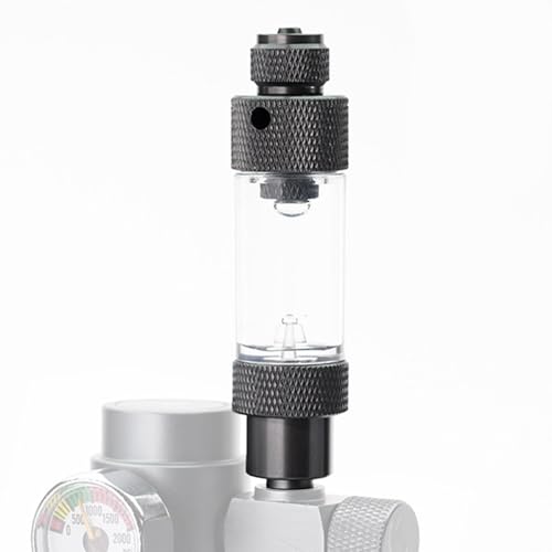 CO2 Regulator Aquarium, Check Valve for Aquarium, Plant Fertilizer CO2 for Plants, Easy Using, Effortless Connection, Wide Application, Boosts Growth for Fish Tank CO2 Regulator Aquarium, Check Valve for Aquarium, Plant Fertilizer CO2 for Plants, Easy Using, Effortless Connection, Wide Application, Boosts Growth for Fish Tank von Ghjkldha