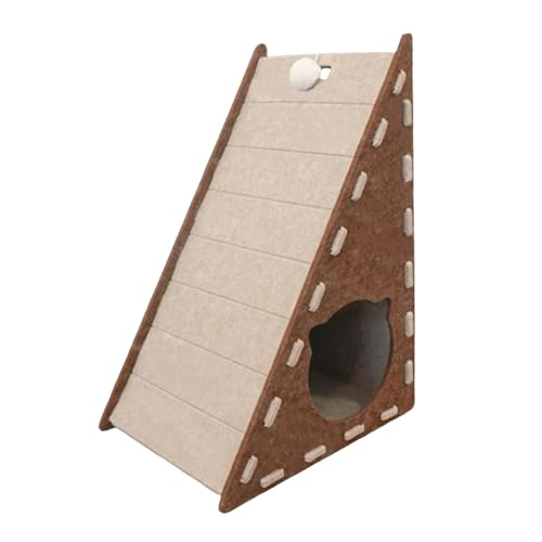Cat Climbing Scratcher, Felt Scratching Pad, Vertical Triangle Structure, Non Shedding Wear Resistant Felt, Indoor Play Mat for Kittens and Cats, 15.75x11.81x21.65 Inches Cat Climbing Scratcher, Felt Scratching Pad, Vertical Triangle Structure, Non Shedding Wear Resistant Felt, Indoor Play Mat for Kittens and Cats, 15.75x11.81x21.65 Inches von Ghjkldha