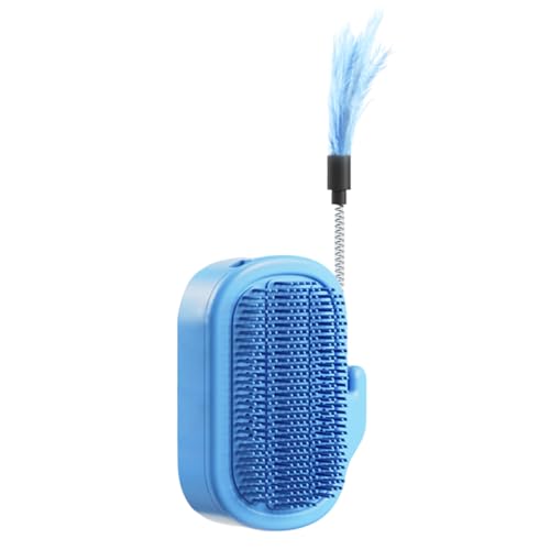 Cat Corner Scratcher, Self-Groomer with Catnip, 5.12x3.94 Inches Comb Brush Design, Quality Pet Supplies, for Cats, Kittens, Indoor Use, Furniture Protection, Home Table Accessory von Ghjkldha