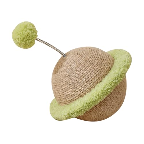 Cat Scratcher, Sisal Ball Toy, Furniture Protector, Compact and Stylish Design, Interactive Pet Exerciser for Indoor Cats Home Entertainment, 14.17x8.27 Inches Cat Scratcher, Sisal Ball Toy, Furniture Protector, Compact and Stylish Design, Interactive Pet Exerciser for Indoor Cats Home Entertainment, 14.17x8.27 Inches von Ghjkldha