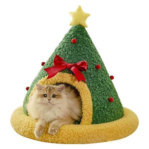 Christmas Pet Bed, Cute Cat Cave Bed, Winter Pet Tent Bed, Portable Pet Cave, Cozy Holiday Pet Bed, Comfortable Dog Nest Bed, Soft Pet Hide Away for Dogs Cats Christmas Pet Bed, Cute Cat Cave Bed, Winter Pet Tent Bed, Portable Pet Cave, Cozy Holiday Pet Bed, Comfortable Dog Nest Bed, Soft Pet Hide Away for Dogs Cats von Ghjkldha
