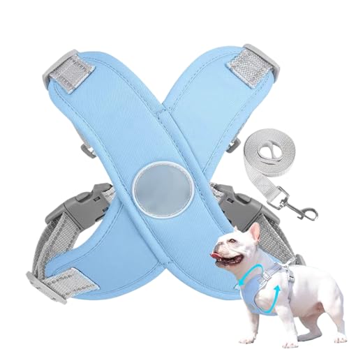 Dog Harness No Pull, Escape-Proof Adjustable Vest 38-48cm, Reflective Pet Harness, Secure Padded Design, Easy Control Dog Gear for Training, Night Walking, Outdoor Adventures Dog Harness No Pull, Escape-Proof Adjustable Vest 38-48cm, Reflective Pet Harness, Secure Padded Design, Easy Control Dog Gear for Training, Night Walking, Outdoor Adventures von Ghjkldha