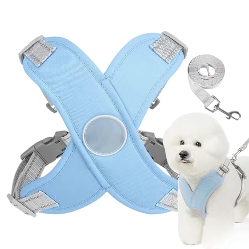 Dog Harness No Pull, Escape-Proof Adjustable Vest 38-48cm, Reflective Pet Harness, Secure Padded Design, Easy Control Dog Gear for Training, Night Walking, Outdoor Adventures Dog Harness No Pull, Escape-Proof Adjustable Vest 38-48cm, Reflective Pet Harness, Secure Padded Design, Easy Control Dog Gear for Training, Night Walking, Outdoor Adventures von Ghjkldha