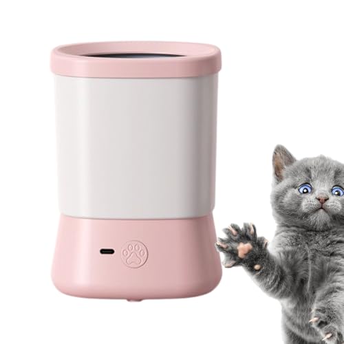 Dog Paw Washer, Portable Dog Paw Scrubber Cup, Anti-Splash Two-Speed Design, Gentle Effective Cleaning, 4.41x6.06inc, Compact Versatile Idealfor Camping, Travel, and Outdoor Use von Ghjkldha