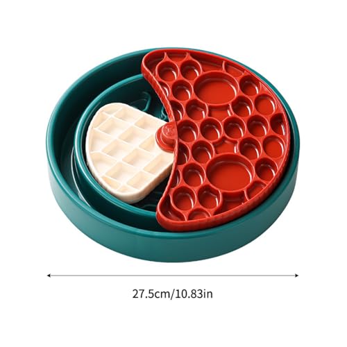 Dog Slow Feeder Bowl, Anti Choking Dog, Interactive Pet, 10.83 Inches, 360 Rotating Maze Design, Promotes Healthy Eating Habits, Ideal for Puppy Safety and Home Use, Long Lasting von Ghjkldha