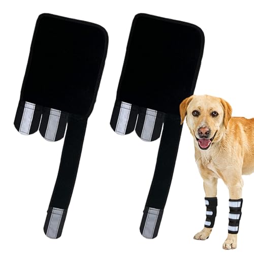 Dog Wrist Brace Front Leg, Adjustable Leg Compression Sleeve, 6.3 Inches Foreleg Injury Protection Wrap, Support to Prevention and Recovery, Supplies for Dogs, Family & Friends von Ghjkldha
