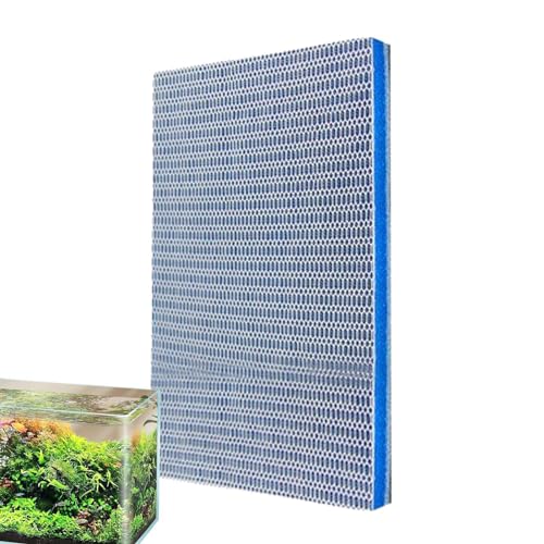 Ghjkldha Aquarium-Filter-Pad, Ersatz-Filterpads, anpassbare Filtermatte, Aquarium-Klarheit, verbessert die Filtration mit leistungsstarkem, kristallklarem Wasser, erhöht das Aquarium von Ghjkldha