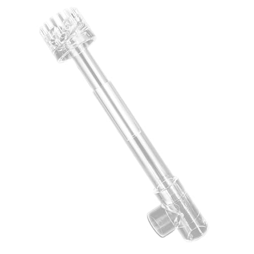 Ghjkldha Aquarium Ölfilm Skimmer Schwimmender Korb Tube Transparent Eiweißentferner Effizientes Filterzubehör Wasserreiniger für Fischtank Aquarium Setup von Ghjkldha