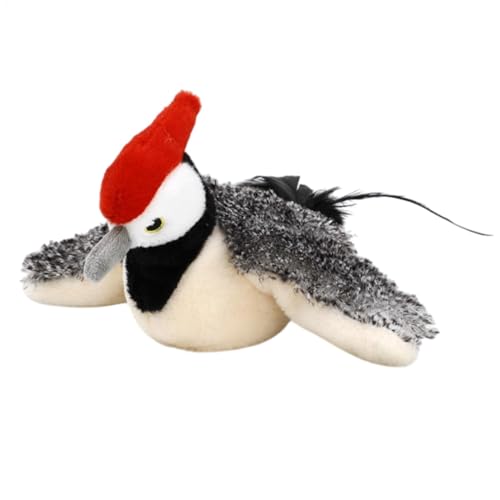 Ghjkldha Bird for Cats with Catnip, Simulated Chirping Jumping Moving Bird Toy, Interactive Flying Cat Teaser for Indoor Cats and Kittens, Fun Pet Supplies for Active Play and Exercise Ghjkldha Bird for Cats with Catnip, Simulated Chirping Jumping Moving Bird Toy, Interactive Flying Cat Teaser for Indoor Cats and Kittens, Fun Pet Supplies for Active Play and Exercise von Ghjkldha