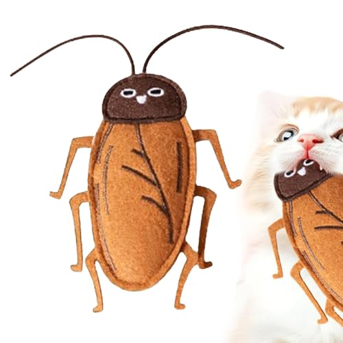 Ghjkldha Cat Cockroach Toy, Kitten Chew Toys, Realistic Cute Kitten Cockroach Toy, Interactive Cat Cockroach Toy, Realistic Simulation Interactive Kitten Chew Toys for Kitten, Cat at Home Ghjkldha Cat Cockroach Toy, Kitten Chew Toys, Realistic Cute Kitten Cockroach Toy, Interactive Cat Cockroach Toy, Realistic Simulation Interactive Kitten Chew Toys for Kitten, Cat at Home von Ghjkldha