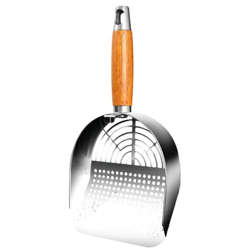 Ghjkldha Cat Litter Scoop, Poop Cleaning Tool, Quick Sifting Box Shovel, 11.22 Inches, Comfortable Grip, Multi-Hole Poop Scooper, Effortless Waste Removal for Indoor and Outdoor Use Ghjkldha Cat Litter Scoop, Poop Cleaning Tool, Quick Sifting Box Shovel, 11.22 Inches, Comfortable Grip, Multi-Hole Poop Scooper, Effortless Waste Removal for Indoor and Outdoor Use von Ghjkldha