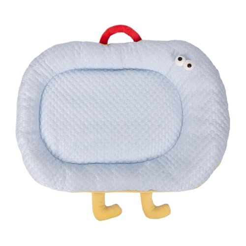 Ghjkldha Cat Mat, Sleeping Pad, Cooling Cushion, Ice Bean Fabric, PP Cotton Fill, 23.62x17.72 inches, Raised Edge Design, Non-Slip Base, for Floor Crate Use, Indoor Pet Comfort, Car Seat Ghjkldha Cat Mat, Sleeping Pad, Cooling Cushion, Ice Bean Fabric, PP Cotton Fill, 23.62x17.72 inches, Raised Edge Design, Non-Slip Base, for Floor Crate Use, Indoor Pet Comfort, Car Seat von Ghjkldha