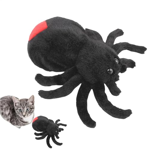 Ghjkldha Cat Teether Toy, Simulated Spider Pet Toy, Plush Spider Cat Toy, Fun Pet Teeth Cleaning Toy, Interactive Cat Biting Toy, 26x21cm Cat Teeth Cleaning Chew Toy for Indoor Cats Ghjkldha Cat Teether Toy, Simulated Spider Pet Toy, Plush Spider Cat Toy, Fun Pet Teeth Cleaning Toy, Interactive Cat Biting Toy, 26x21cm Cat Teeth Cleaning Chew Toy for Indoor Cats von Ghjkldha