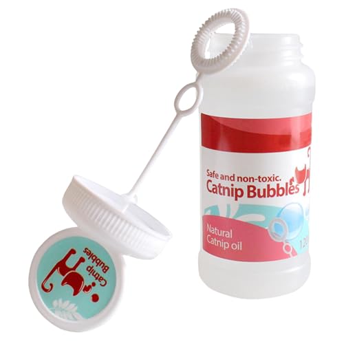 Ghjkldha Catnip Bubble Solution, Interactive Soap Bubbles, Catnip Scented Toy, 1.97x5.12 inches Large Capacity Pet-Friendly, Safe Indoor and Outdoor Fun for Home, Living Room and Yard Ghjkldha Catnip Bubble Solution, Interactive Soap Bubbles, Catnip Scented Toy, 1.97x5.12 inches Large Capacity Pet-Friendly, Safe Indoor and Outdoor Fun for Home, Living Room and Yard von Ghjkldha