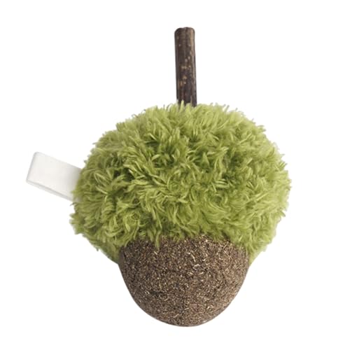 Ghjkldha Catnip Toy, Acorn Catnip Chew Ball, 5x5x9cm, Interactive Plush Kitten Toy, Fun Cat Chewing Fruit Toys, Natural Soft Plush Bite for Indoor and Outdoor Cats Ghjkldha Catnip Toy, Acorn Catnip Chew Ball, 5x5x9cm, Interactive Plush Kitten Toy, Fun Cat Chewing Fruit Toys, Natural Soft Plush Bite for Indoor and Outdoor Cats von Ghjkldha
