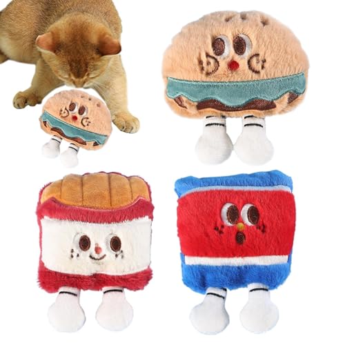 Ghjkldha Catnip Toys, 3-Piece Cute Kitten Plush Set, Super Soft Treat Dispenser, Interactive Chew Ball with Bells, Puzzle Toy for Indoor Cats, Engaging Playtime Pets Ghjkldha Catnip Toys, 3-Piece Cute Kitten Plush Set, Super Soft Treat Dispenser, Interactive Chew Ball with Bells, Puzzle Toy for Indoor Cats, Engaging Playtime Pets von Ghjkldha