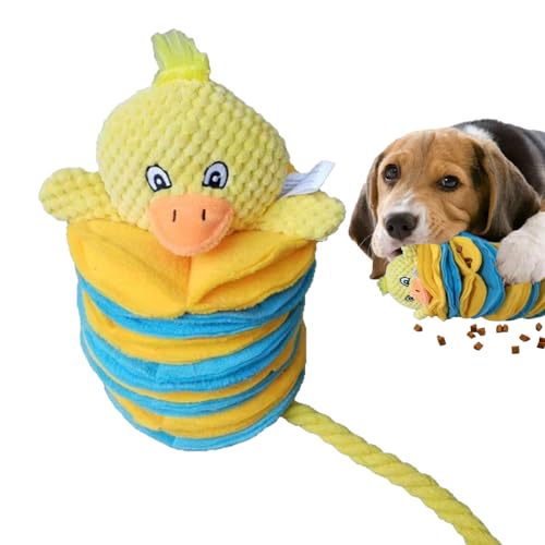 Ghjkldha Chewy Dog Toys, Duck-Shaped Plush Pillow Snuffle Ball, Interactive Emotional Unbreakable Slow Feeder, Cognitive Pet Toy Boredom Relief and Enrichment, for Puppies and Travel Use Ghjkldha Chewy Dog Toys, Duck-Shaped Plush Pillow Snuffle Ball, Interactive Emotional Unbreakable Slow Feeder, Cognitive Pet Toy Boredom Relief and Enrichment, for Puppies and Travel Use von Ghjkldha