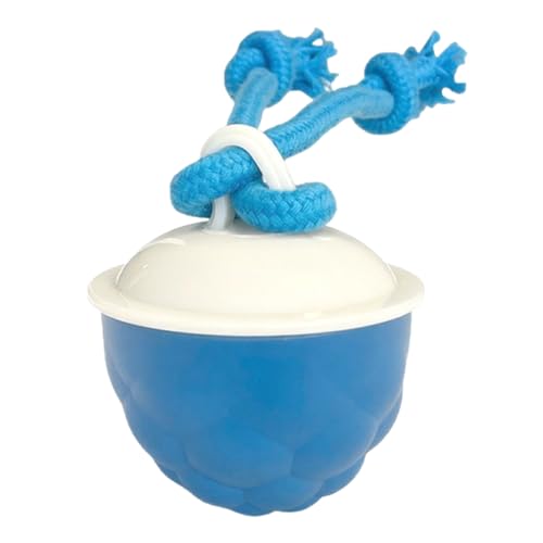 Ghjkldha Dog Ball, Rolling Toy, Pet Enrichment, Light Sound Feature, Teething Safe, Silicone ABS Build, 3.35x2.76 inches, Motion Activated, Puppy Play, for Interactive Stimulation von Ghjkldha