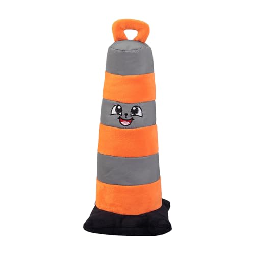 Ghjkldha Dog Chew Plush Toy, Interactive Traffic Cone, 13x40cm, Soft Sturdy, Puppy Teething Aid, Reaction Speed Trainer, for Agility Exerciser, Comfort Companion, Shelter Home Playtime Toy Ghjkldha Dog Chew Plush Toy, Interactive Traffic Cone, 13x40cm, Soft Sturdy, Puppy Teething Aid, Reaction Speed Trainer, for Agility Exerciser, Comfort Companion, Shelter Home Playtime Toy von Ghjkldha