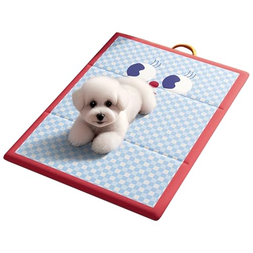 Ghjkldha Dog Cooling Mat, Pet Bed Cushion, Washable Waterproof Cushion, Soft Breathable Exterior, Excellent for Puppies, Senior Dogs, Cats, Sofas, Chairs, Living Room, Work, and Indoor Use Ghjkldha Dog Cooling Mat, Pet Bed Cushion, Washable Waterproof Cushion, Soft Breathable Exterior, Excellent for Puppies, Senior Dogs, Cats, Sofas, Chairs, Living Room, Work, and Indoor Use von Ghjkldha