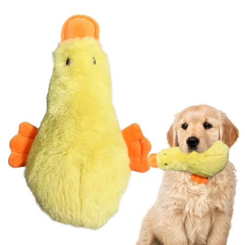 Ghjkldha Duck Noise Toy, Stuffed Animal Squeaky Duck Plush, Wear-Resistant Dog Chew Toys, 9.45x6.3 inches Interactive Toy for Small Pets, for Pet Lovers and Friends Ghjkldha Duck Noise Toy, Stuffed Animal Squeaky Duck Plush, Wear-Resistant Dog Chew Toys, 9.45x6.3 inches Interactive Toy for Small Pets, for Pet Lovers and Friends von Ghjkldha