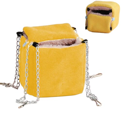 Ghjkldha Hamster Hammock for Cage | Small Pet Hammock | Hamster Hanging Bed | Cozy Hamster Hammock, Hammock for Small Animals, Cage Hammock for Hamsters, Plush Hamster Hammock Ghjkldha Hamster Hammock for Cage | Small Pet Hammock | Hamster Hanging Bed | Cozy Hamster Hammock, Hammock for Small Animals, Cage Hammock for Hamsters, Plush Hamster Hammock von Ghjkldha