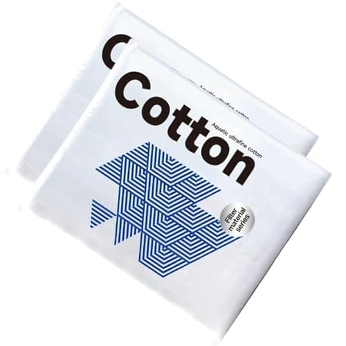 Ghjkldha High Efficiency Aquarium Filter Floss, Washable Reusable Fish Tank Filter Material, Premium Clear, Long-Lasting, Eco-Friendly, 2 Pack, Ideal for Freshwater & Saltwater Aquariums Ghjkldha High Efficiency Aquarium Filter Floss, Washable Reusable Fish Tank Filter Material, Premium Clear, Long-Lasting, Eco-Friendly, 2 Pack, Ideal for Freshwater & Saltwater Aquariums von Ghjkldha