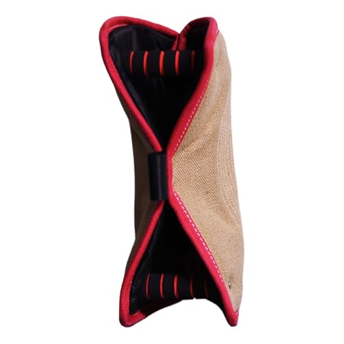 Ghjkldha Hunde-Bisskissen, Hunde-Biss-Trainingsgerät, aggressives interaktives, robustes Zerrspielzeug, für Übung, Spielen, Workout, Outdoor, Hofbeute Größe: 33 x 20 x 14 cm Ghjkldha Hunde-Bisskissen, Hunde-Biss-Trainingsgerät, aggressives interaktives, robustes Zerrspielzeug, für Übung, Spielen, Workout, Outdoor, Hofbeute Größe: 33 x 20 x 14 cm von Ghjkldha