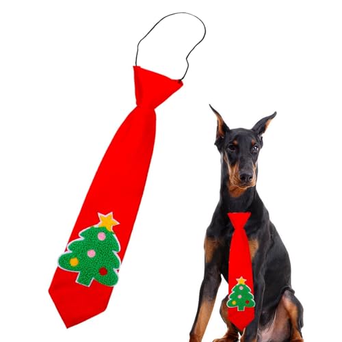 Ghjkldha Hundehalsband Fliege, Hunde-Weihnachtskrawatten Fliege, Weiches und verstellbares Halsband für Haustiere, formelle Party-Halsbänder für große Katzen, Welpen, Haustiere, Hunde von Ghjkldha