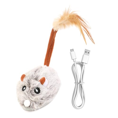 Ghjkldha Indoor Cat Toy Mice | Simulated Cat Toys | Realistic Indoor Cat Play Mice | Engaging Kitten Teaser Wand | Exciting Exercise and Puzzle Toys for Active Indoor Cats and Kittens Ghjkldha Indoor Cat Toy Mice | Simulated Cat Toys | Realistic Indoor Cat Play Mice | Engaging Kitten Teaser Wand | Exciting Exercise and Puzzle Toys for Active Indoor Cats and Kittens von Ghjkldha