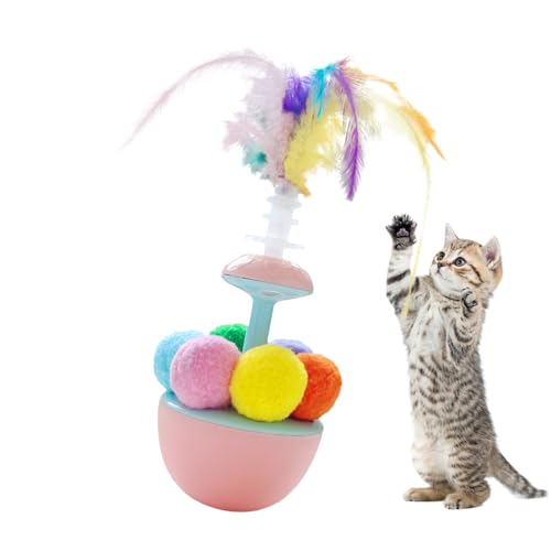 Ghjkldha Interactive Feather Ball Cat Toy, Engaging Balance Swing Ball, Portable Cat Entertainment, 7.48x2.76x2.76 inches Self-Play Boredom Reliever for Outdoor Kitten Exercising Ghjkldha Interactive Feather Ball Cat Toy, Engaging Balance Swing Ball, Portable Cat Entertainment, 7.48x2.76x2.76 inches Self-Play Boredom Reliever for Outdoor Kitten Exercising von Ghjkldha