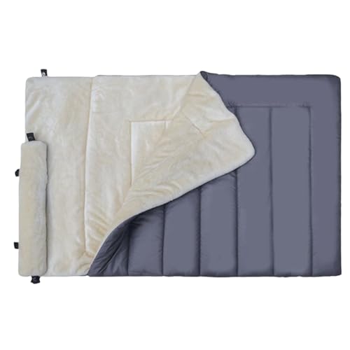 Ghjkldha Interactive Travel Dog Bed, Dog Bed with Pillow, Fashionable Waterproof Warm Pet Accessories for Camping Hiking Backpacking, Indoor Outdoor, 43.31x27.56 Inches Ghjkldha Interactive Travel Dog Bed, Dog Bed with Pillow, Fashionable Waterproof Warm Pet Accessories for Camping Hiking Backpacking, Indoor Outdoor, 43.31x27.56 Inches von Ghjkldha