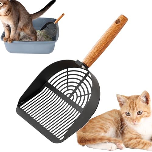 Ghjkldha Katzenschaufel, Katzenklo aus Edelstahl, tragbares Reinigungs-Siebwerkzeug, ergonomischer langer Griff, Edelstahl-Material, ideal für Zuhause, Reisen, Innenbereich Ghjkldha Katzenschaufel, Katzenklo aus Edelstahl, tragbares Reinigungs-Siebwerkzeug, ergonomischer langer Griff, Edelstahl-Material, ideal für Zuhause, Reisen, Innenbereich von Ghjkldha