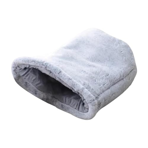 Ghjkldha Katzenschlafsack, gemütliches Katzenbett, halbgeschlossenes Plüschbett für Haustiere, weicher Wärmekissen für Hauskatzen, perfekter gemütlicher Rückzugsort für Ihre Katzenfreunde im Ghjkldha Katzenschlafsack, gemütliches Katzenbett, halbgeschlossenes Plüschbett für Haustiere, weicher Wärmekissen für Hauskatzen, perfekter gemütlicher Rückzugsort für Ihre Katzenfreunde im von Ghjkldha