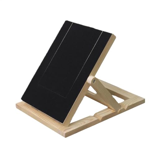 Ghjkldha Kratzunterlage für Hunde, multifunktionales Trimmwerkzeug, rutschfest, für kleine und große Hunde, schwarzes Nagelfeilbrett mit Leckerli-Schublade für einfache Nagelpflege, 14 x 9 cm von Ghjkldha