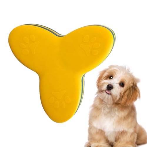 Ghjkldha Leckerli-Puzzle-Spielzeug, interaktives Hundespielzeug, 3-lagiger drehbarer Futterspender, lustiges Training und Kauwerkzeug, perfekt für Fütterung, Reisen, tägliche Haustieranreicherung von Ghjkldha
