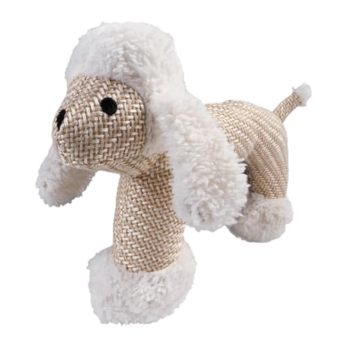 Ghjkldha Plüsch-Hundespielzeug, Stofftier-Kauspielzeug, unzerstörbare Zahnreinigung, Dochttuch, PP-Baumwolle, interaktiver Hund, lindert Langeweile, ideal für drinnen und draußen, 30 x 5 x 20 cm Ghjkldha Plüsch-Hundespielzeug, Stofftier-Kauspielzeug, unzerstörbare Zahnreinigung, Dochttuch, PP-Baumwolle, interaktiver Hund, lindert Langeweile, ideal für drinnen und draußen, 30 x 5 x 20 cm von Ghjkldha