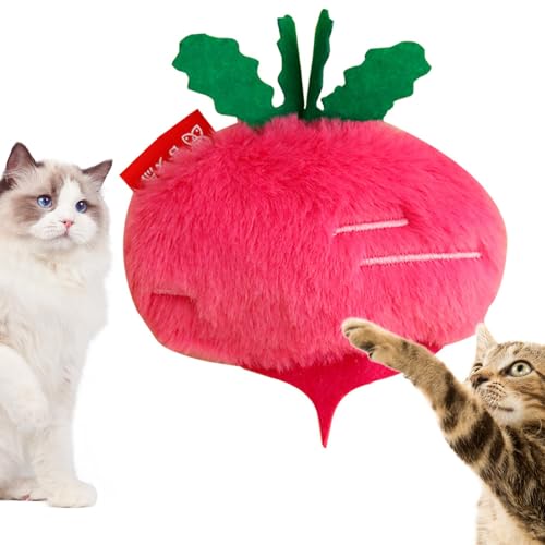 Ghjkldha Plüsch-Kauspielzeug für Katzen, Katzenminze, Gurke, gefülltes Kauspielzeug – weiches knisterndes Katzenspielzeug, interaktives Haustierzubehör für Indoor-Katzen und Kätzchen Ghjkldha Plüsch-Kauspielzeug für Katzen, Katzenminze, Gurke, gefülltes Kauspielzeug – weiches knisterndes Katzenspielzeug, interaktives Haustierzubehör für Indoor-Katzen und Kätzchen von Ghjkldha