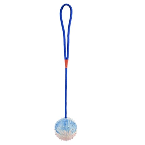 Ghjkldha Rope Ball Dog Toy, Interactive Pet Ball, Training Launcher Squeaky Chew Balls, Rope Tug Toy, 6x6cm, for Small and Medium Breeds, Indoor and Outdoor Plays, Yellow/White Ghjkldha Rope Ball Dog Toy, Interactive Pet Ball, Training Launcher Squeaky Chew Balls, Rope Tug Toy, 6x6cm, for Small and Medium Breeds, Indoor and Outdoor Plays, Yellow/White von Ghjkldha
