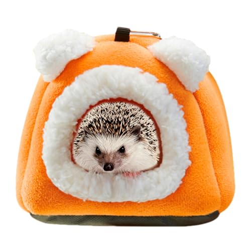 Ghjkldha Schaffen Sie einen gemütlichen Rückzugsort für Ihre Haustiere mit unserem bezaubernden Hamsterversteck in Bärenform. Ideales weiches Bett für kleine Tiere wie Igel, perfekt zum Schlafen und von Ghjkldha