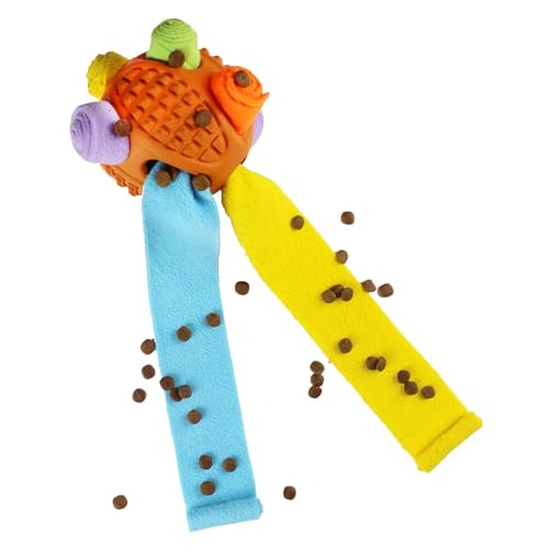 Ghjkldha Schnüffelspielzeug für Haustiere, Futtersuche Puzzle, Hundeball, Hundegeschenke, Leckerli-Ball für kleine und mittelgroße Rassen, und Delight Pet Snuffle Toy Futter-Puzzle Hundeball für von Ghjkldha