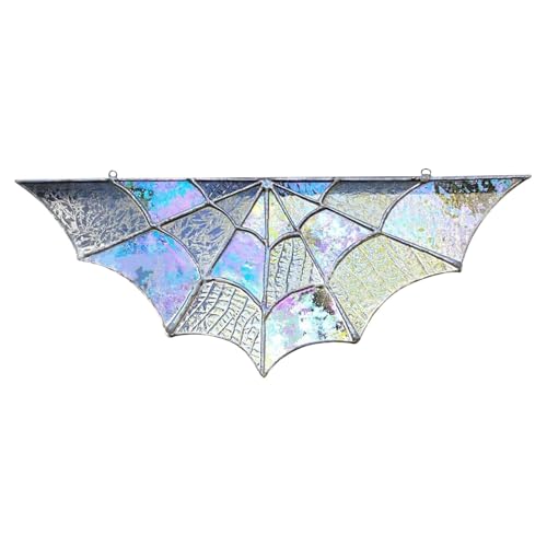 Ghjkldha Spider Web Decoration, Acrylic Spider Web Door Topper, Decorative Door Frame Ornament, Scary Halloween Door Decor, Halloween Door Corner Sign for Scary Family Home Ghjkldha Spider Web Decoration, Acrylic Spider Web Door Topper, Decorative Door Frame Ornament, Scary Halloween Door Decor, Halloween Door Corner Sign for Scary Family Home von Ghjkldha