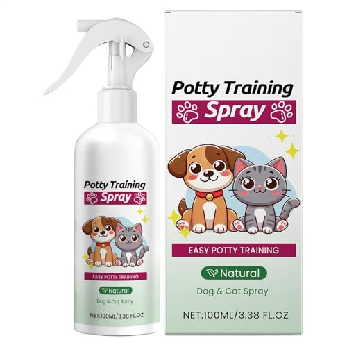 Ghjkldha Töpfchenspray für Hunde, Welpen-Trainingshilfe, Hausbruchlösung, sicherer Duftlockstoff, fördert die richtige Beseitigung, ideal für Indoor-Pads, Gras, Zwinger, Reisen Ghjkldha Töpfchenspray für Hunde, Welpen-Trainingshilfe, Hausbruchlösung, sicherer Duftlockstoff, fördert die richtige Beseitigung, ideal für Indoor-Pads, Gras, Zwinger, Reisen von Ghjkldha