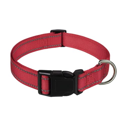 Ghjkldha Verstellbares Welpenhalsband, Verstellbares Katzenhalsband, Nylon Hundehalsband, Hund Komfort Halsband Atmungsaktiv, Bequem Für Große Katze, Kleine Hunde von Ghjkldha