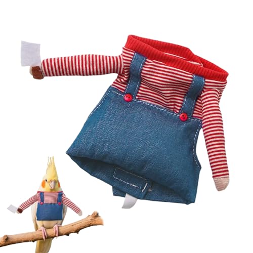 Ghjkldha Vogel-Kostüm-Outfit – Halloween-Haustierbekleidung für Papageien, Nymphensittiche, Sittiche, Finken, bezauberndes Feder-Design mit verstellbarer Passform, Tierkleidung für Kinder, Teenager Ghjkldha Vogel-Kostüm-Outfit – Halloween-Haustierbekleidung für Papageien, Nymphensittiche, Sittiche, Finken, bezauberndes Feder-Design mit verstellbarer Passform, Tierkleidung für Kinder, Teenager von Ghjkldha