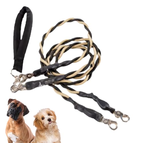 Großes Hundespieltau,Doppelter Hundespaziergangsseil - Bequemes Zubehör Für Haustiere Park Spaziergänge Training Sicherheit Großes Hundespieltau,Doppelter Hundespaziergangsseil - Bequemes Zubehör Für Haustiere Park Spaziergänge Training Sicherheit von Ghjkldha