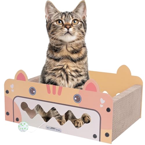 Großes Katzenkratzhaus mit Kratzpads - Perfekte -Lounge für Katzen und Hasen zum Kratzen, Spielen und Ausruhen Katzenhaus mit integrierten Kratzpads - Ideale Lounge für Großes Katzenkratzhaus mit Kratzpads - Perfekte -Lounge für Katzen und Hasen zum Kratzen, Spielen und Ausruhen Katzenhaus mit integrierten Kratzpads - Ideale Lounge für von Ghjkldha
